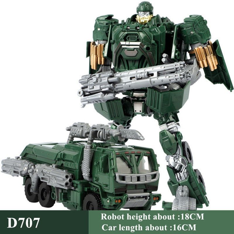 6699  20CM Transformation Toys Anime Robot Car Action Figure Plastic Cool Movie Aircraft Engineering Model Kids Boy Toy Gift