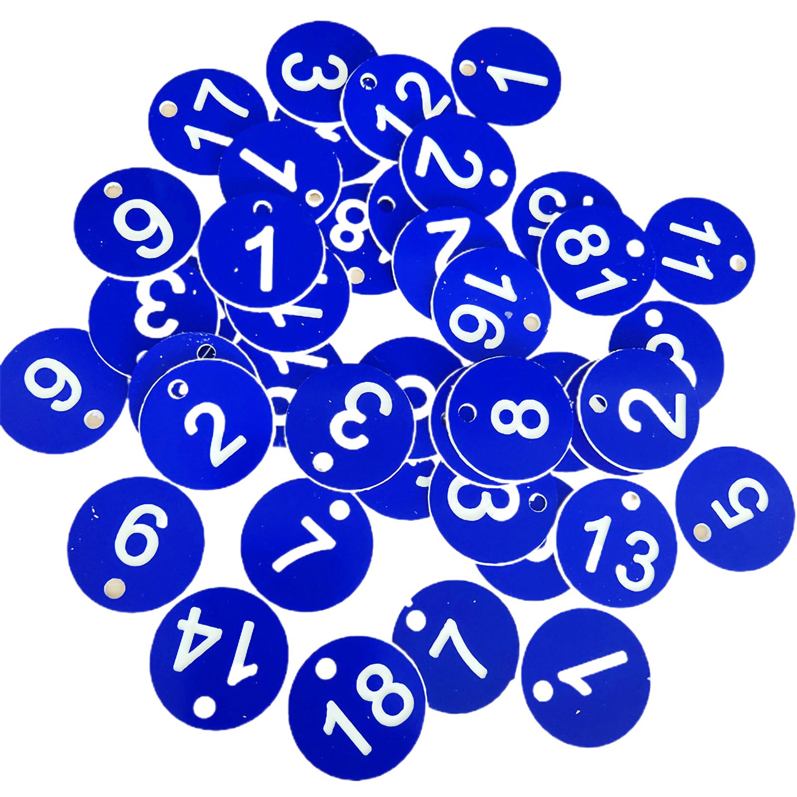 le Number Sturdy Bright Color Easy Iifying Tag Number