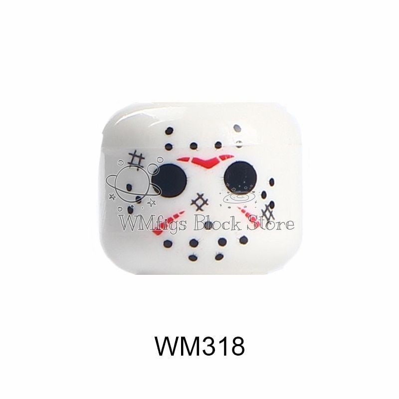 WM6102 Halloween Gifts Horror Thriller Pumpkins Witches Skeletons Ghosts Head Accessories Building Blocks Toys Child Gifts