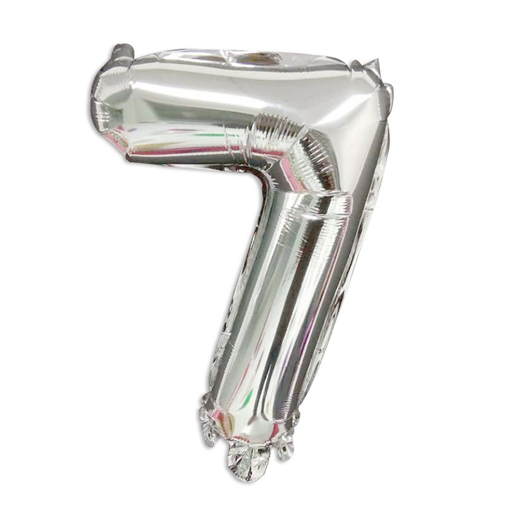 GC Aluminum Foil 40-inch Digital  Balloon With Holes 0-9 Big Number Balloons For Birthday Graduations Weddings Party Decorations color:1
