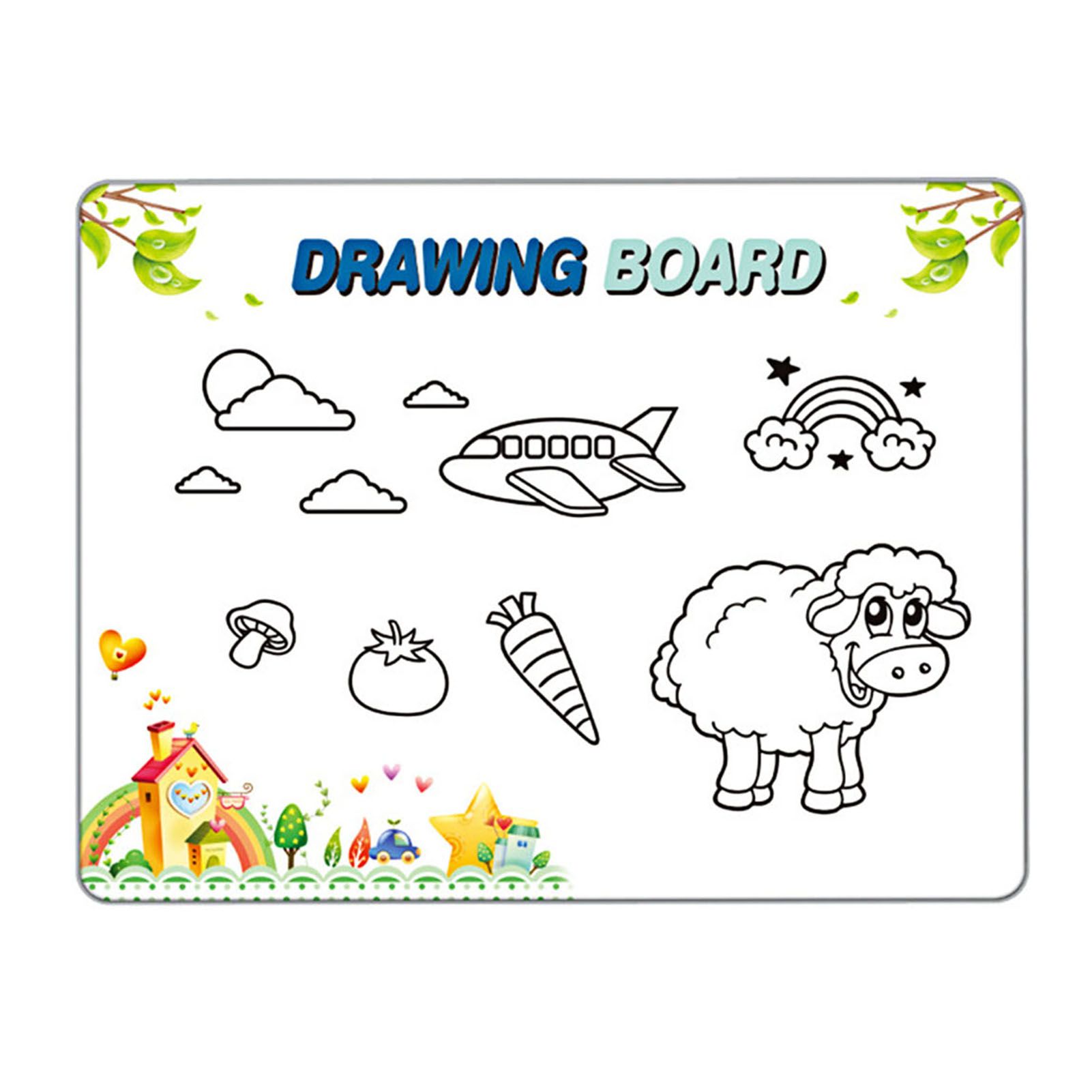 Children DIY Puzzle Painting Graffiti Board Educational Drawing Writing Toy