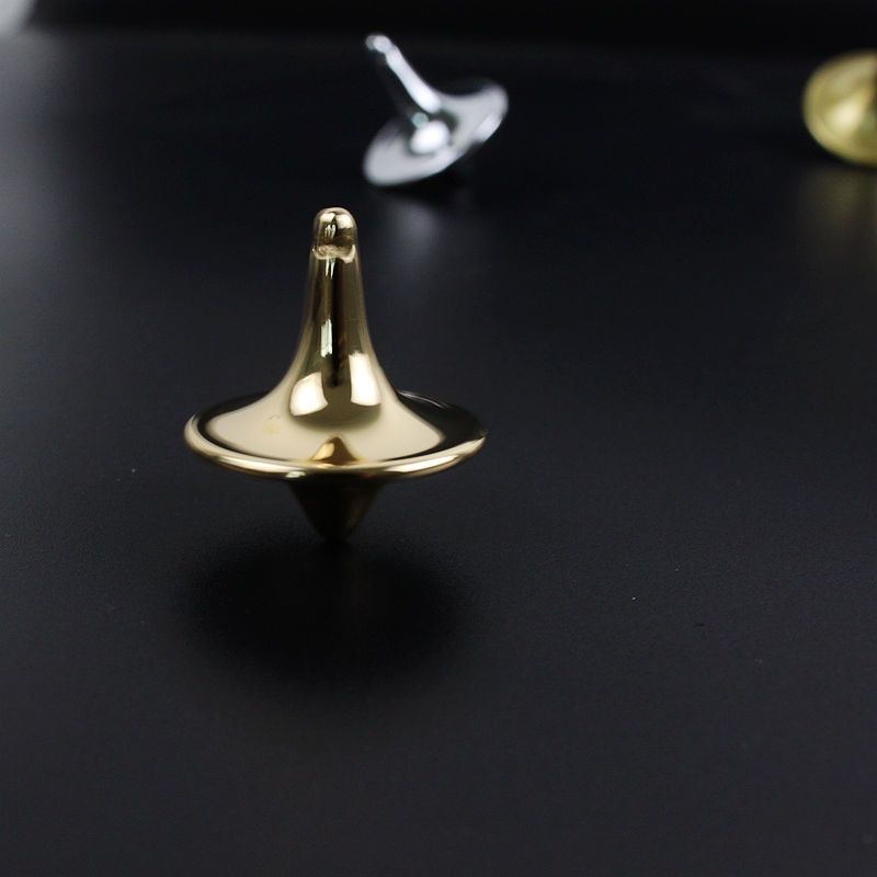 1PCs Mini Magic Metal Gyro Gift New Creative Toy Spinning Top Inception for Exquisite Collection Decor Stress Relief Gyroscope