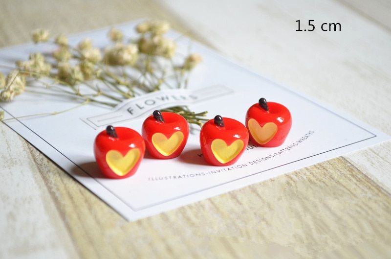 5 Pcs Mini Candy Ice Cream Cute Cartoon Toy for Slime Clay Charm Phone Case Doll Toy DIY Decoration