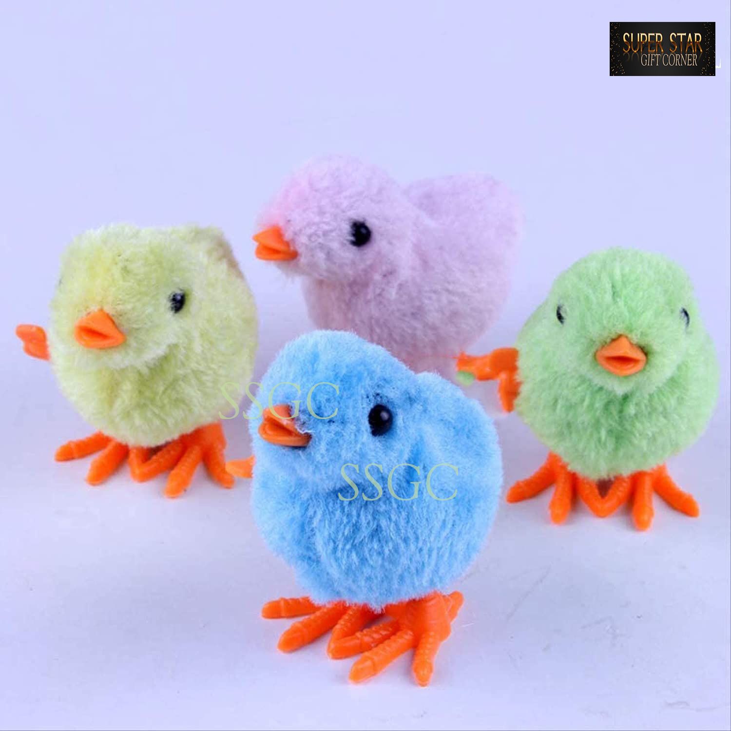 Clockwise Key Type Toy Chicken Toy 1Pieces Small and Big Size
