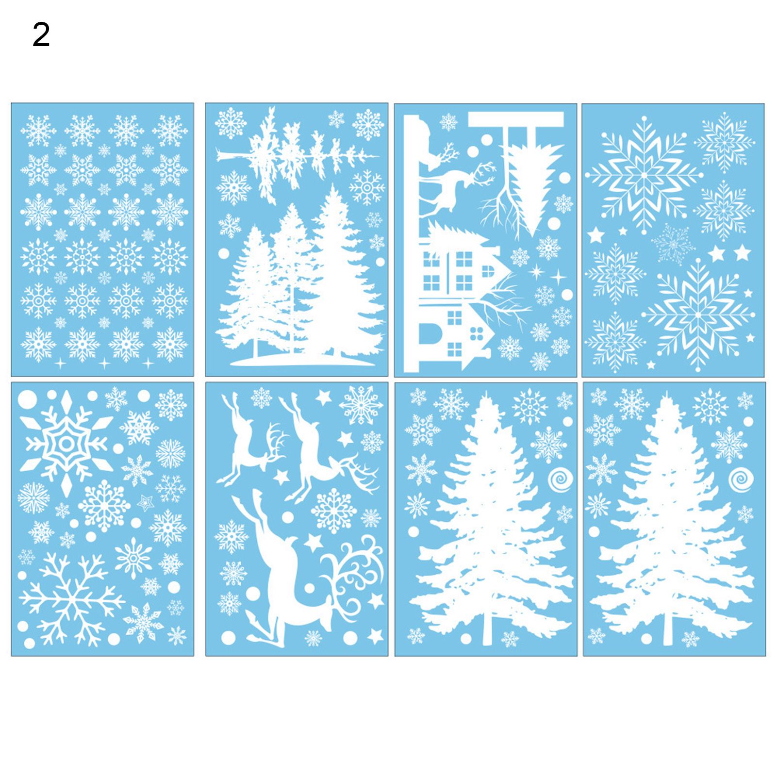 Shopwindow Sticker Easy to Stick Waterproof Decorative Shopwindow Sticker