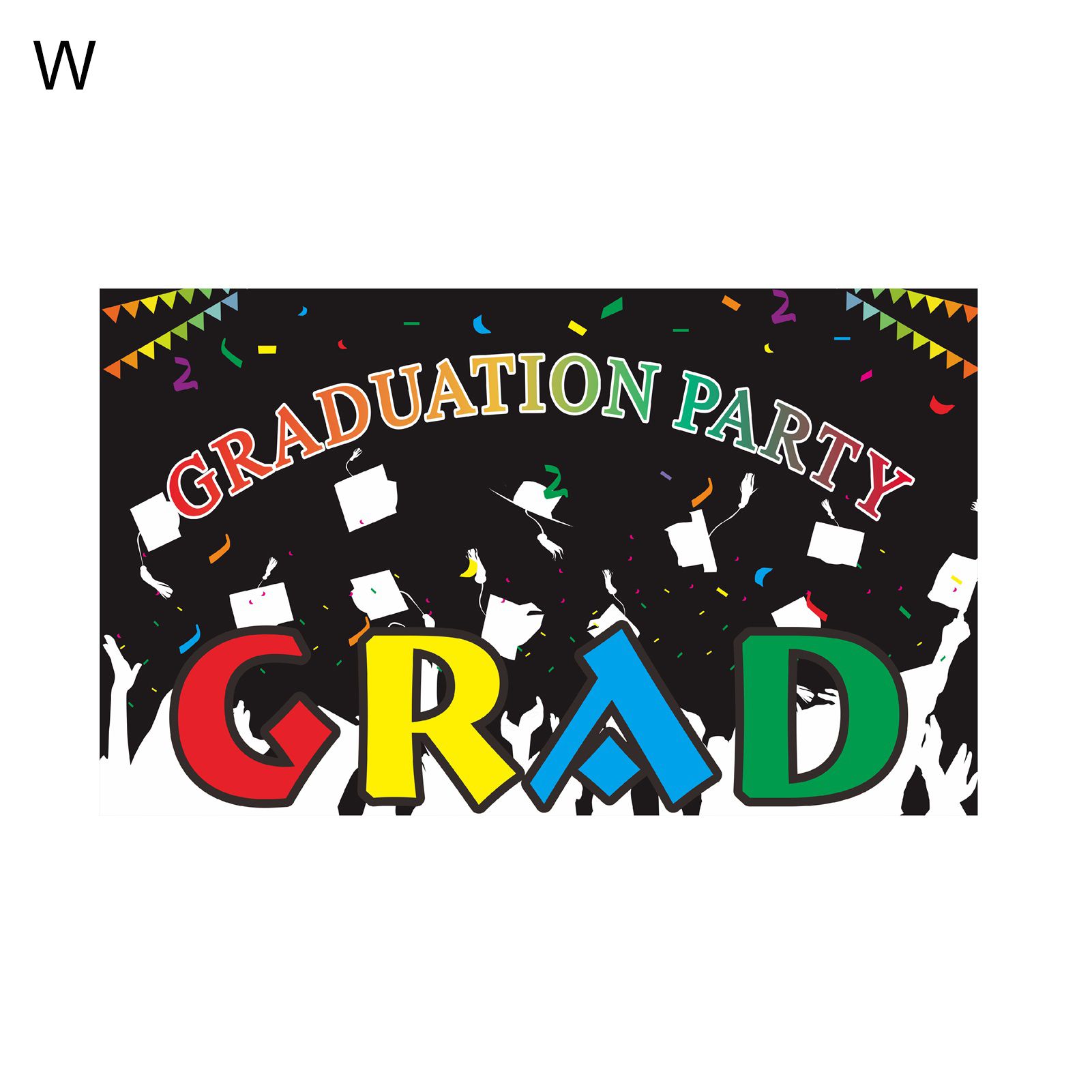 Graduation Bkdrop Delicate Easy to Install Graduation Bkdrop