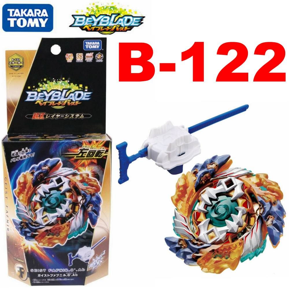 100%  ra B-122 Beyblade Burst Starter Geist Fafnir.8`.Ab as children's day toys