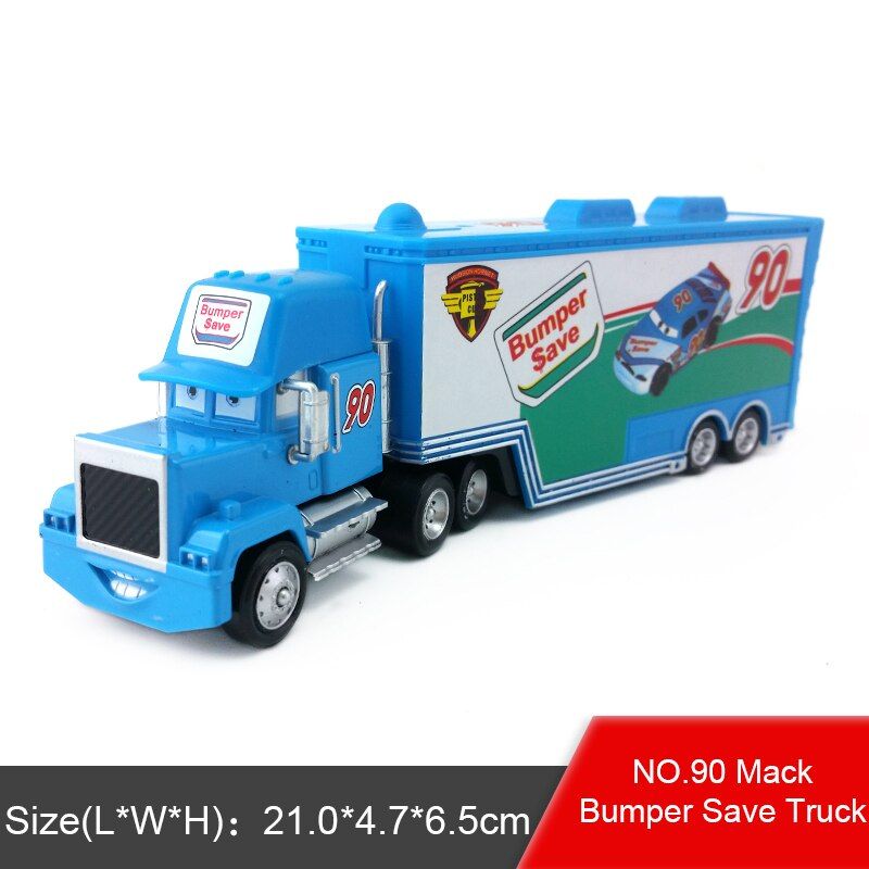 Disney Pixar Cars 2 3 Toys Lightning McQueen Jackson Storm Chick Hick Mack Uncle Truck 1:55 Diecast Model Car Toy Children Gift