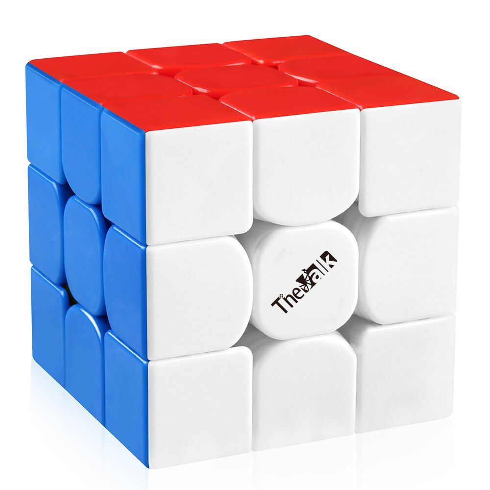 D-FantiX QiYi The Valk 3 Speed Cube 3x3 Stickerless Magic Cube 3x3x3 Puzzle Toy