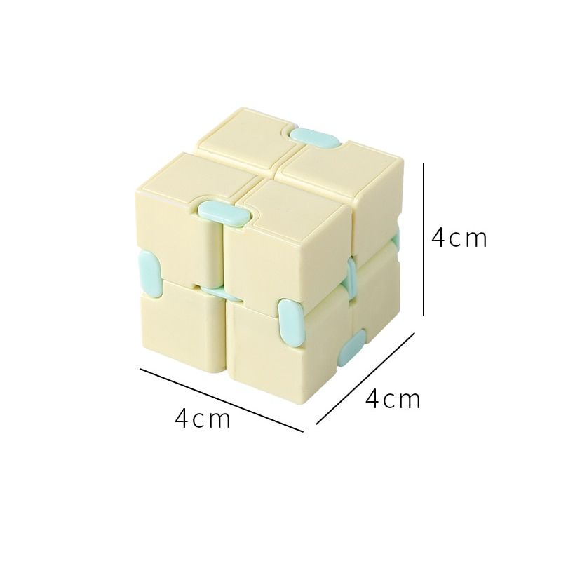 Fidget Toys Infinity Magic Cube Puzzle Relieve Stress Flip Cubic Children  Decompression Toy Game Four Corner Maze Toy Gift