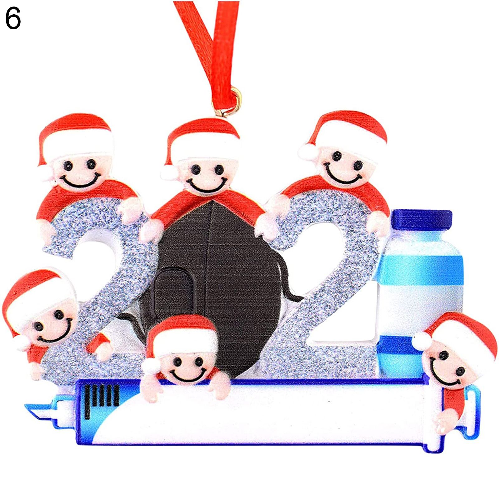 Christmas Ornament Sturdy Decorative Compact Snowman Pendants Gifts