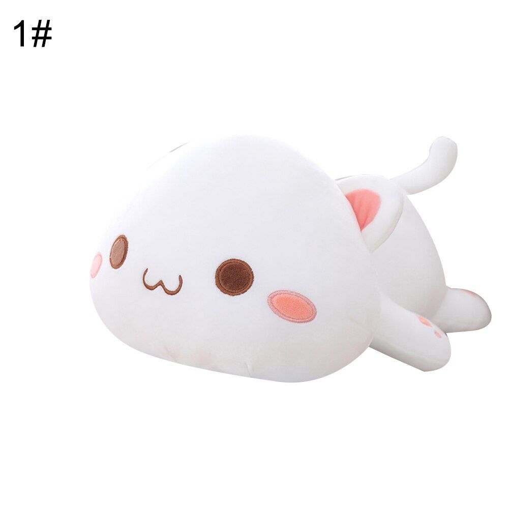Plush Toy Kawaii Lying Animal Doll Plush Stuffed Back Pillow Cushion Kids Toy Gift