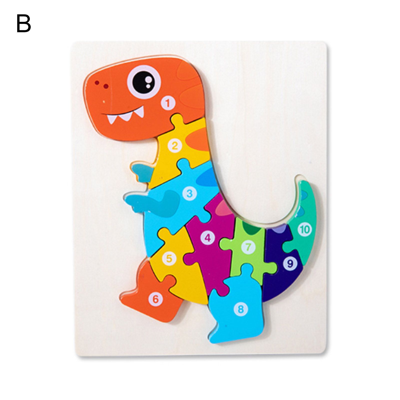 Dinosaur Puzzle Toy Decorative Exercise Hand-on Ability Jigsaw Puzzle