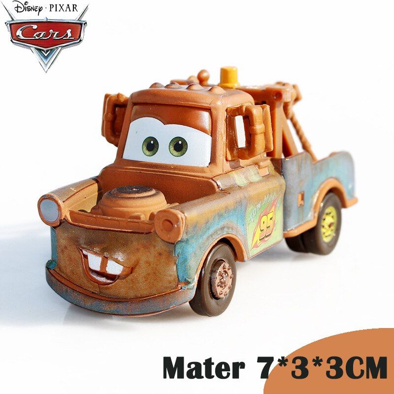 Pixar Cars Disney Car Competition Support Change Tire Car Guido Model Metal Diecast Boys Toy Christmas Prsentse