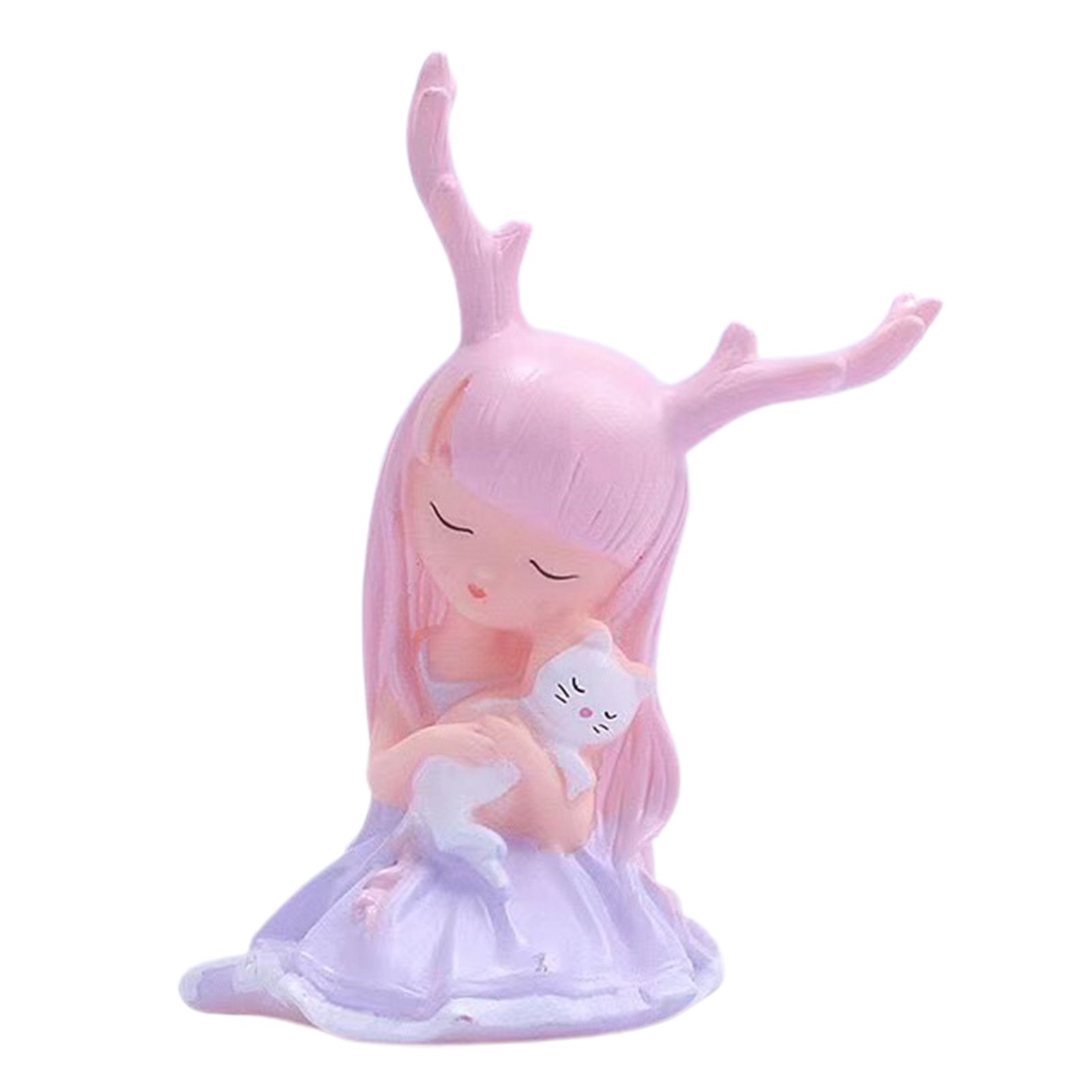 Antler Girl Ornament istic niature Antler Girl Model