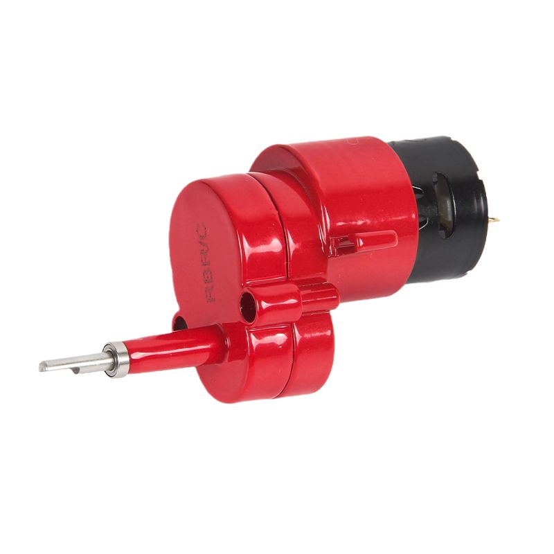 Metal Transmission Gearbox Gear Box with 370 Motor for WPL D12 1/10 RC Car Upgrade Parts Accessories
