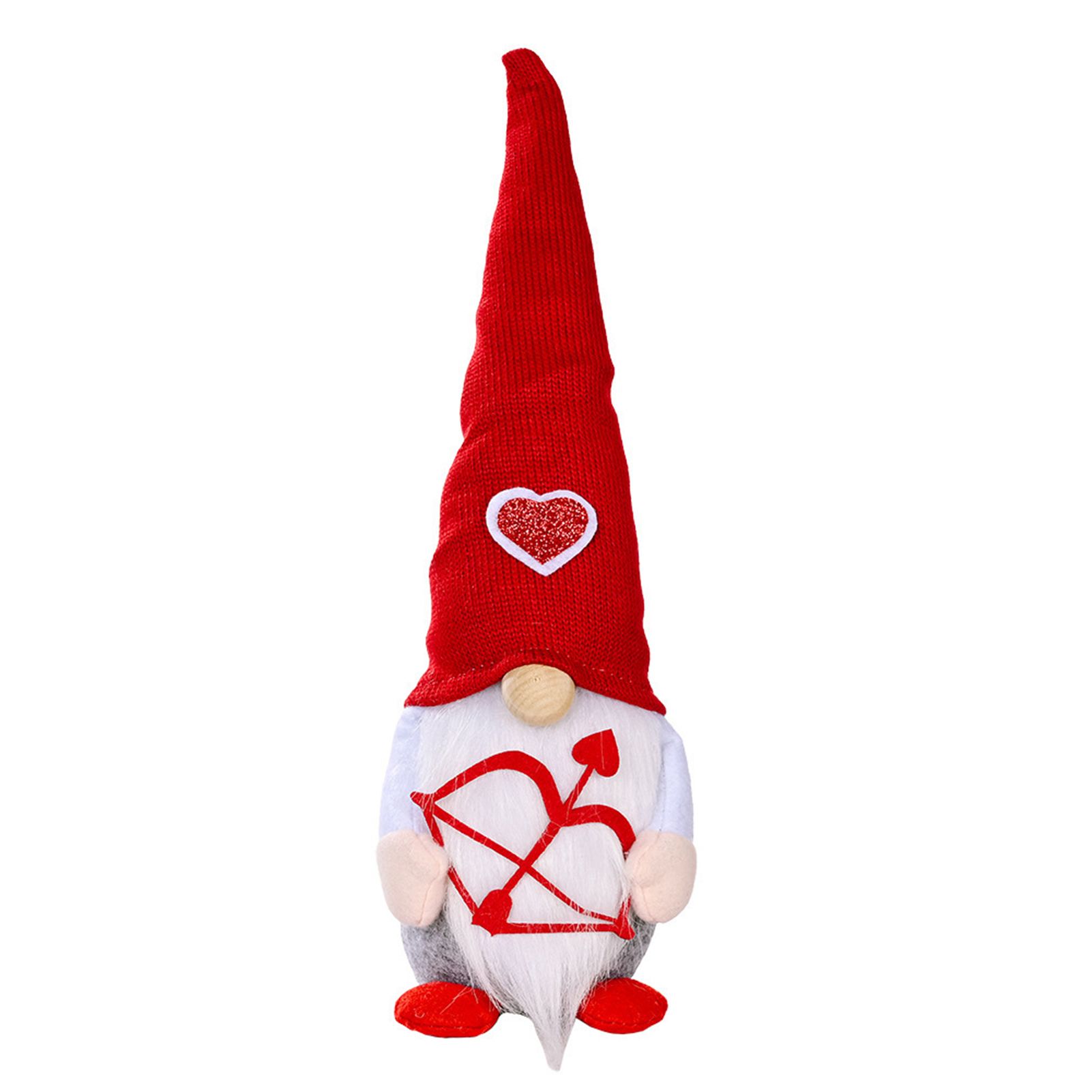 Faceless Gnome Plush Eco-friendly Valentines Day Decorations Ornaments