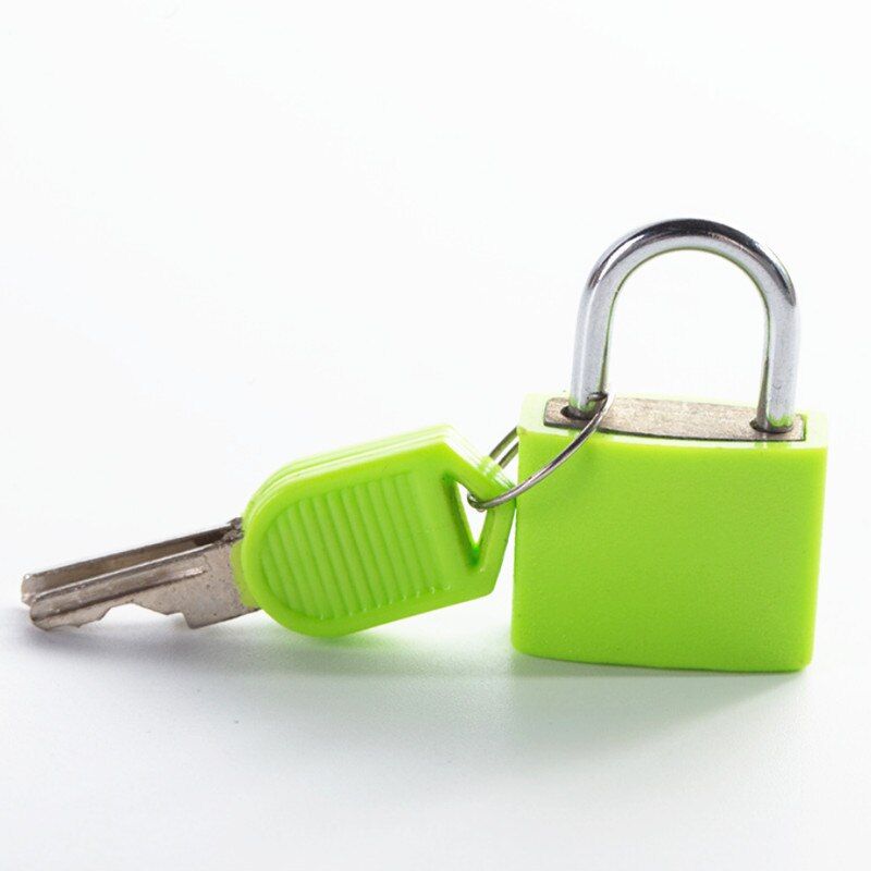 1pc Mini Locks Materiel Montessori Educational Toys For Children Cute Plastic Metal Lock Baby Kids Colors Learning Toy