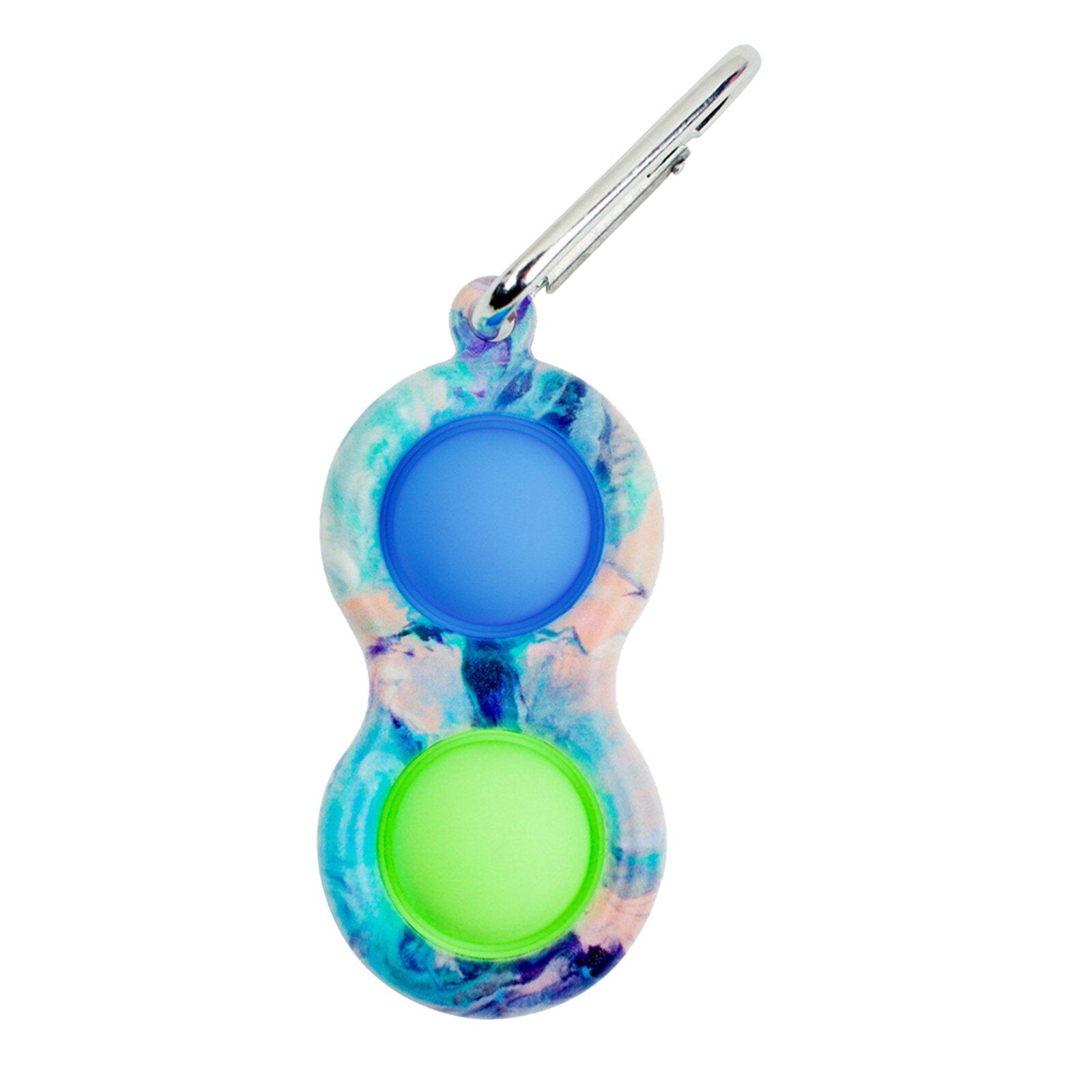 Fidget Simple Dimple Toy Soft Silicone Pops it Mini Simpl Dimpl Anti-stress Pushs Bubble Sensory Toys Dimple Keychain Fidget Toy