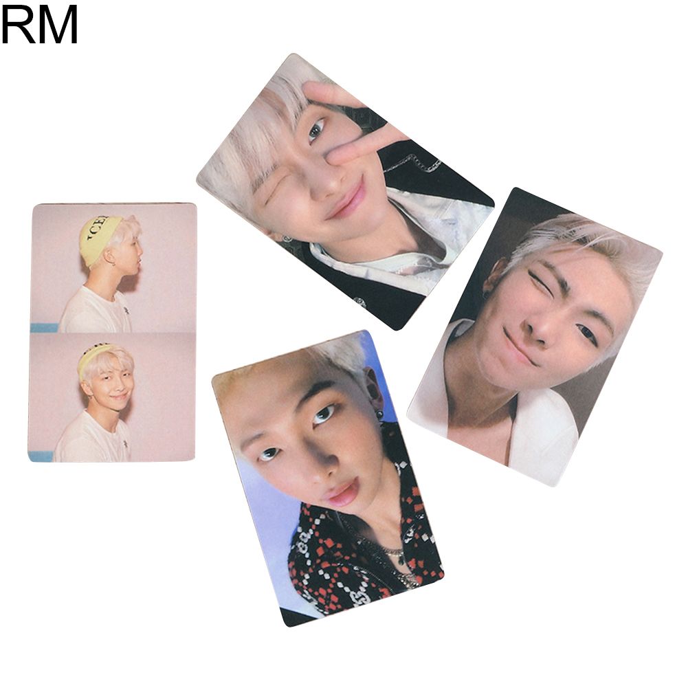 4/7Pcs Kpop BTS Members Map of The Soul Paper Postcard Collective Photo Cards