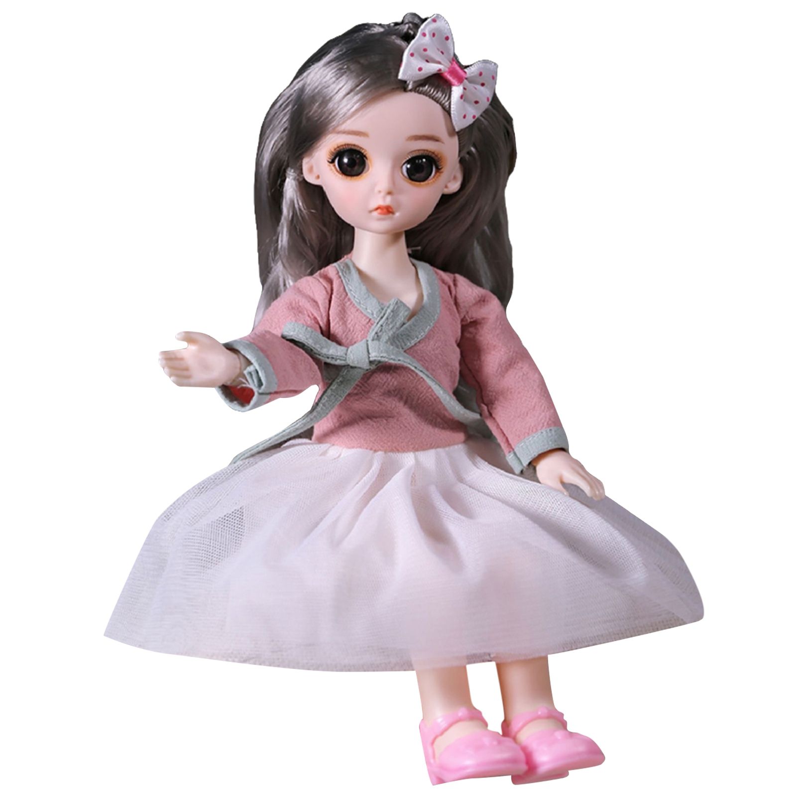 Girls Doll Toy No Odor Vivid Expression istic Princess Doll