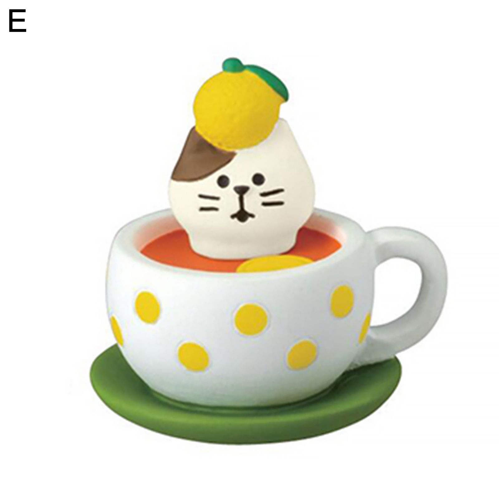 Ornament Model Animal Shape Desktop Decor Resin Cat Series Ornament DIY Crafts for Children
