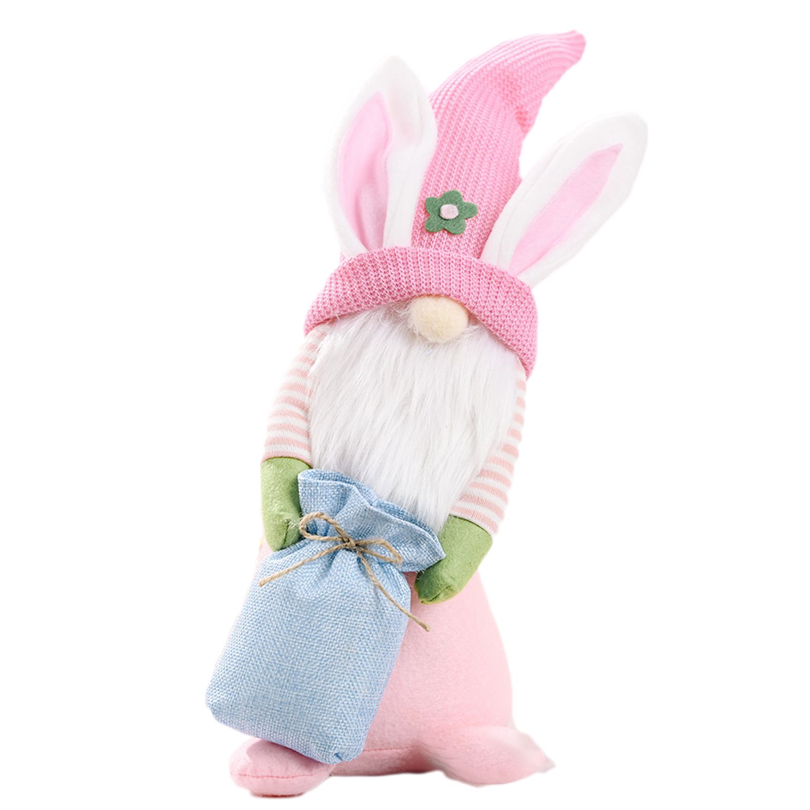 Plush Doll Lovely Christmas Decoration Soft Faceless Easter Bunny Doll for Festival