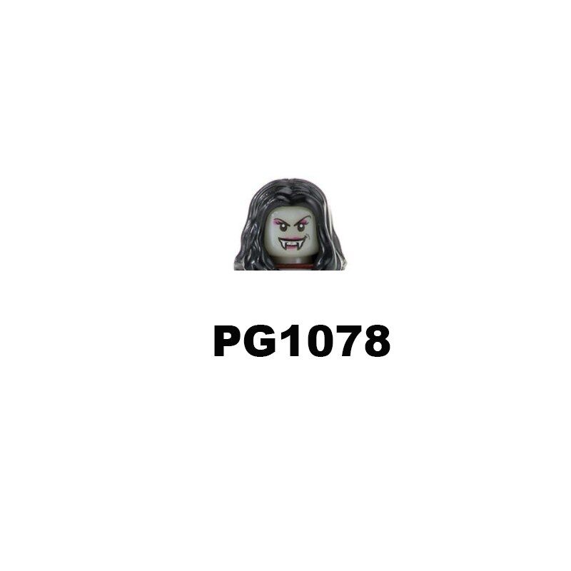 Horror Series Halloween Terror Figure DIY Building Blocks Kids Toys For Children Action Figures Head Bricks All Saints' Day Gift