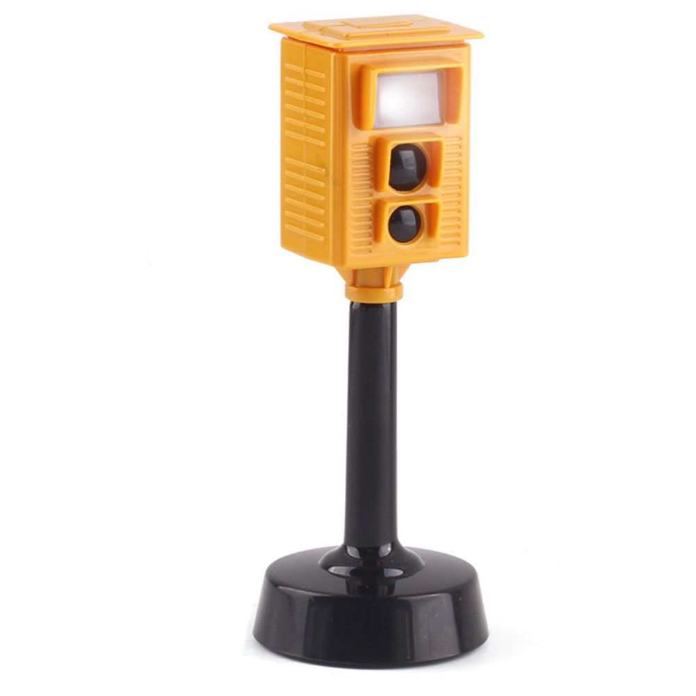 Mini Traffic Signs Light Speed Camera Model with Music LED Education Kids Toy