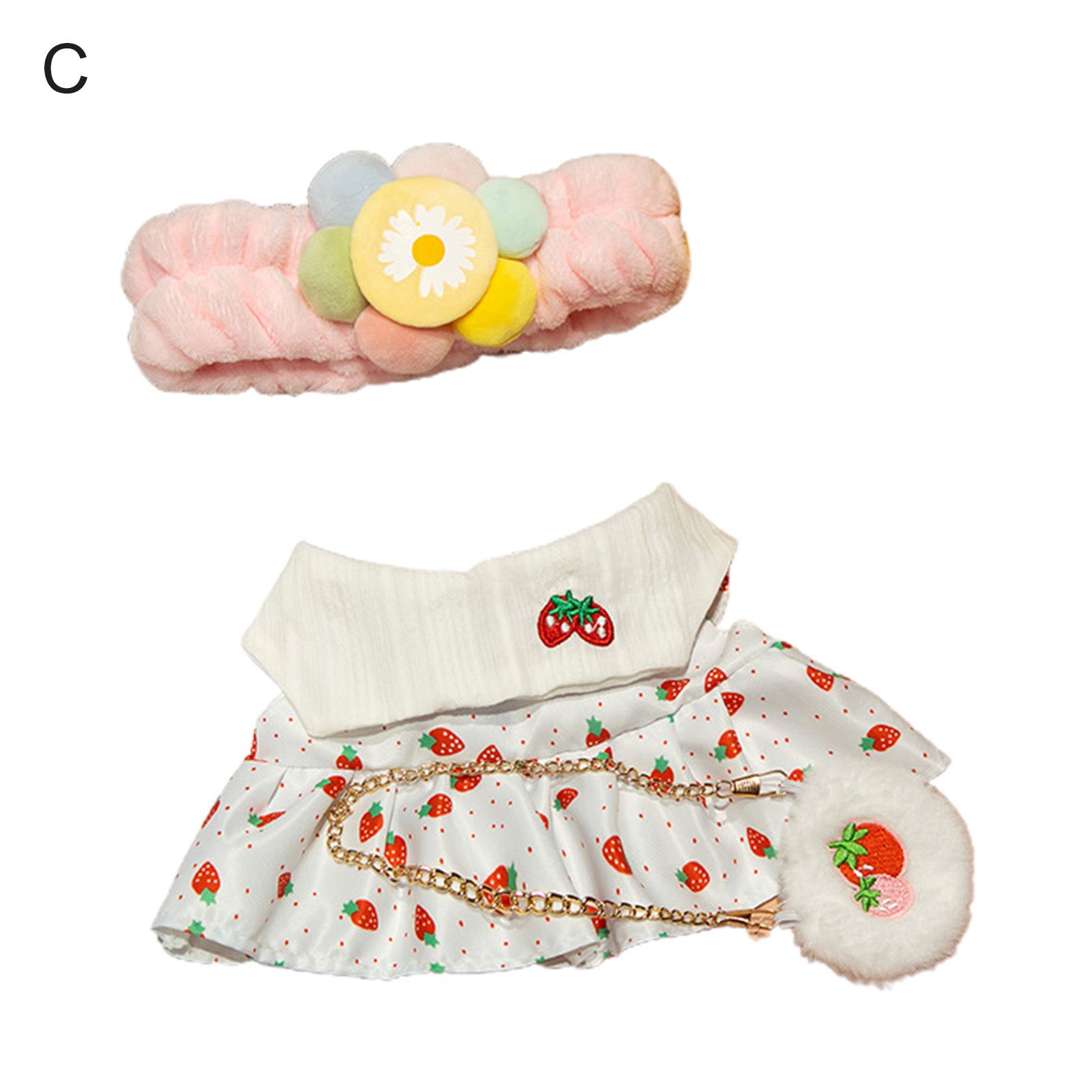 Stuffed Doll Cloth Lovely Plush Yellow Duck Stuffed Clothes cessories