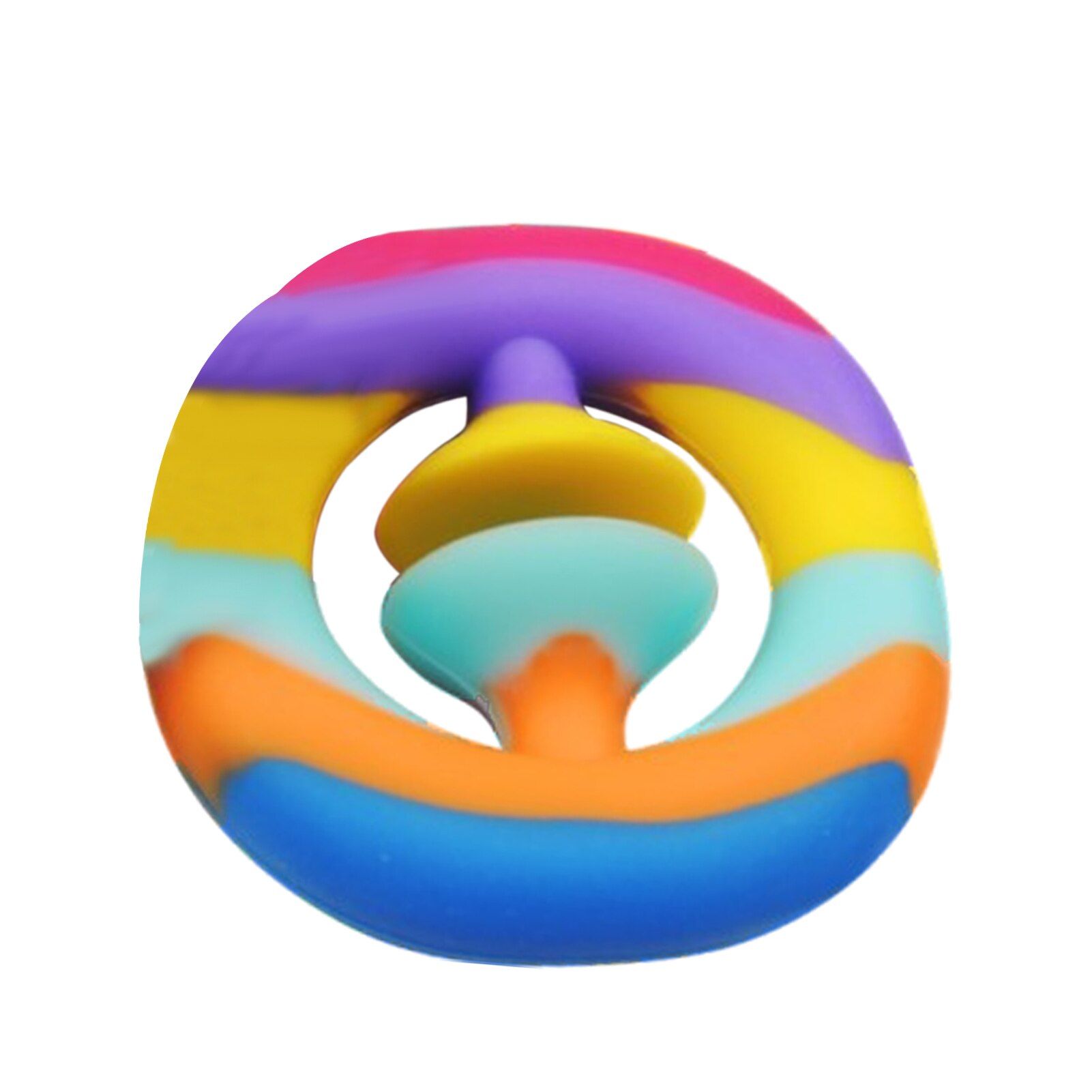 Pop Anti Stress Finger Hand Grip Stress Reliever Fidget Toys  Children Simple Dimple Stress Toy Push Bubble Figet Toys Kids