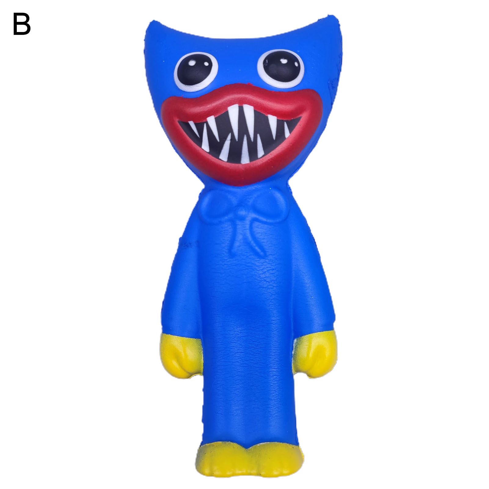 Decompression Toy Soft Portable Faux Leather Huggy Wuggy Poppy Playtime Squeeze Toy for Kids