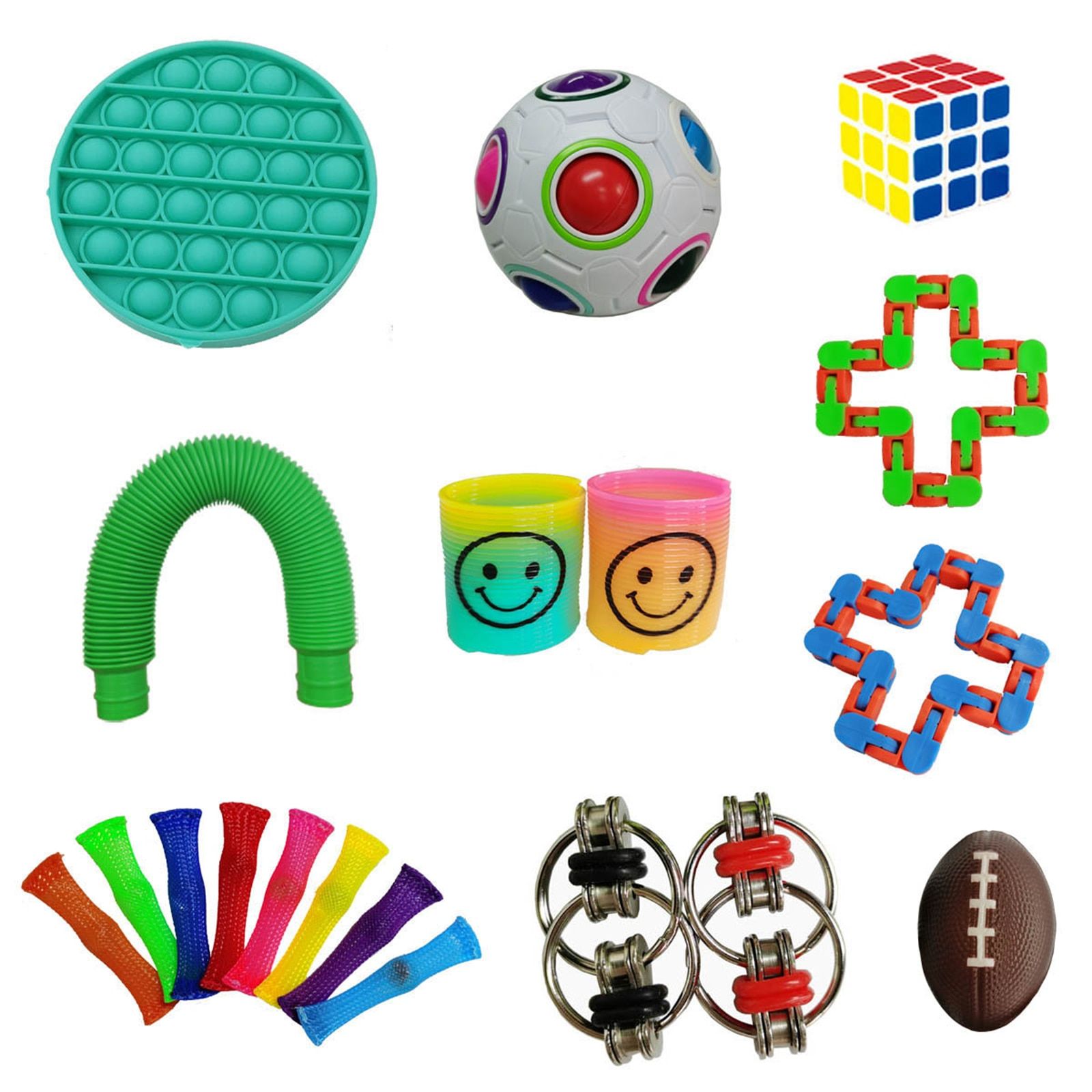 1/16/19/18/22/24/PCS Montessori Toy Early Education Finger Exercise Baby Toys Colorful Push Montessori Toys For Baby