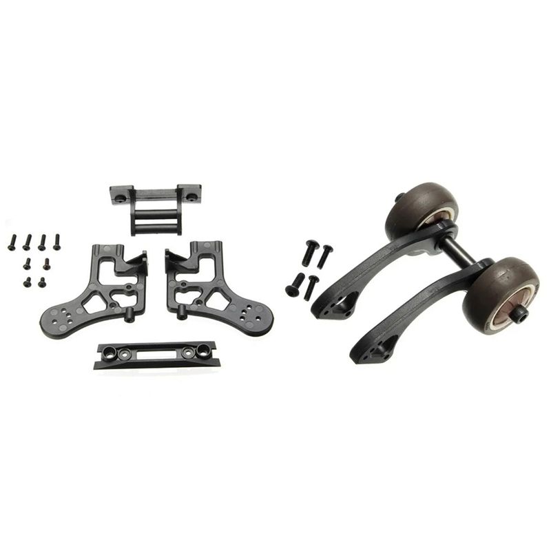Tail Seat EB1004 for JLB Racing CHEETAH 1/10 Brushless RC Car Parts Accessories & Tail Wheel Holder EB1007