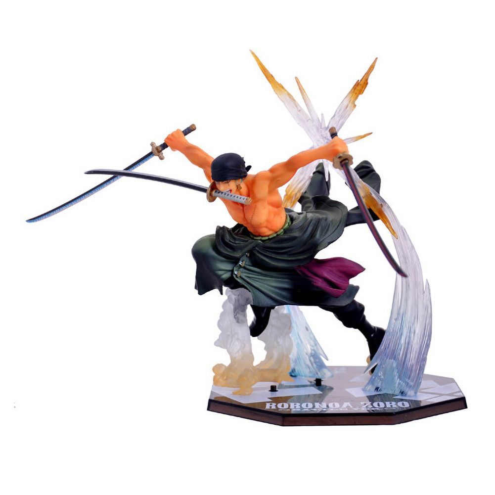 One Piece Anime Purgatory Devil Zoro Model Toys  Holiday Gift Room Decoration