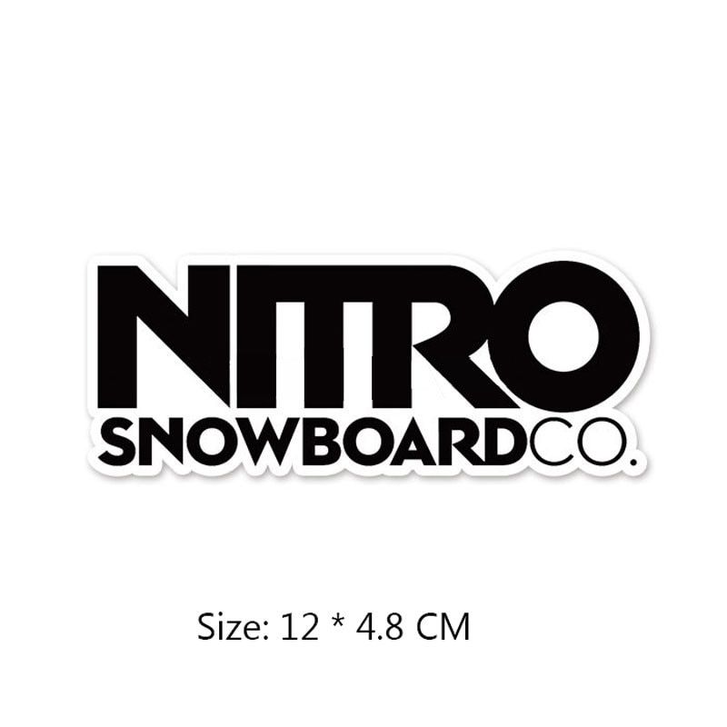 One Piece Snowboard Stickers Car Decals Outdoor Vinyl  Pegatinas Laptop Luggage Bicycle Pitcher Motor Waterproof Sunprotective