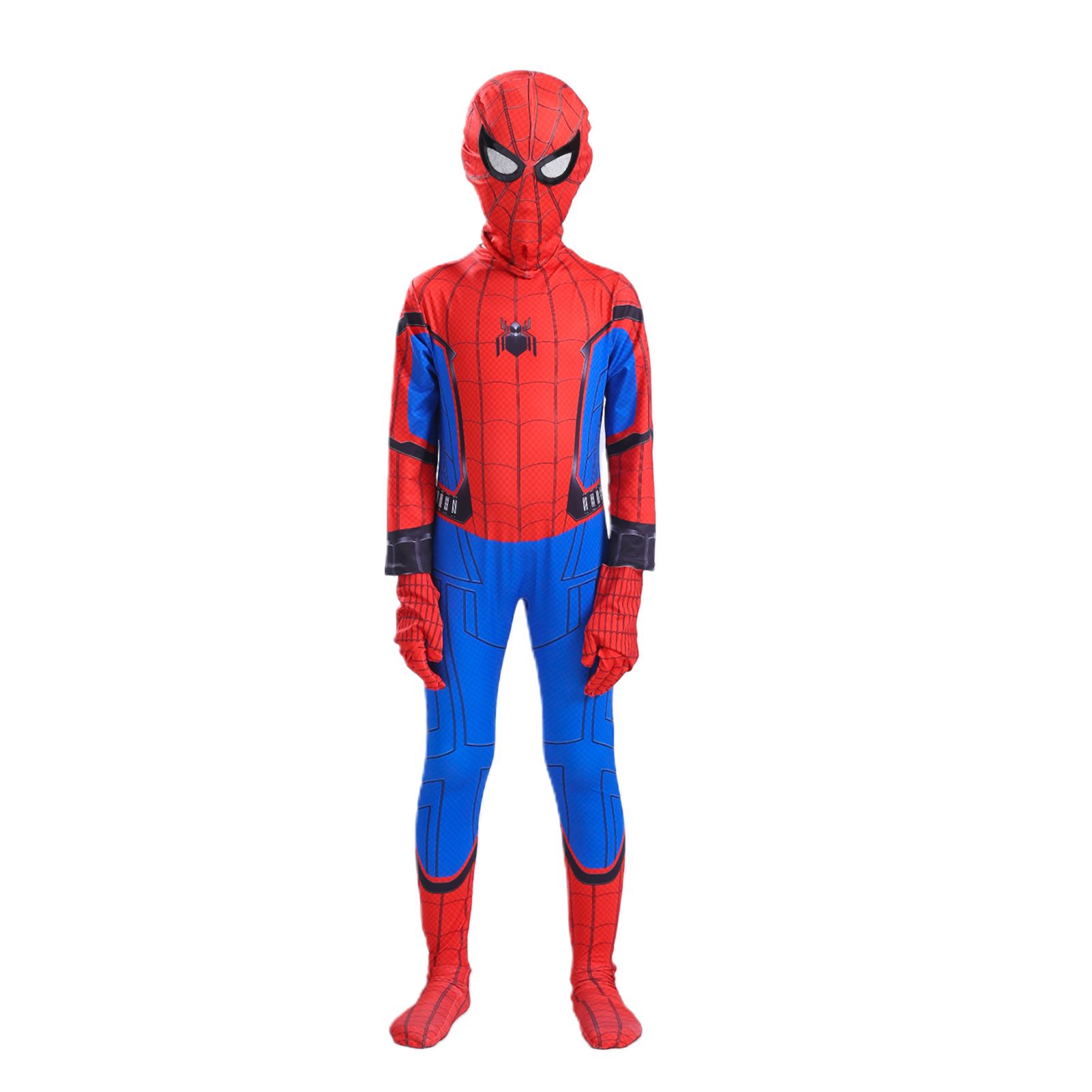 1 Set Funny Cosplay Costume Multifunctional Breathable Cartoon Spider Man Costume for Game