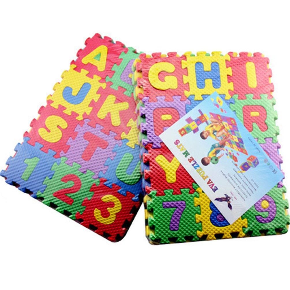 UR Baby EVA Foam Puzzle Play Mat Kid Rug Carpet Interlocking Exercise Floor Mat