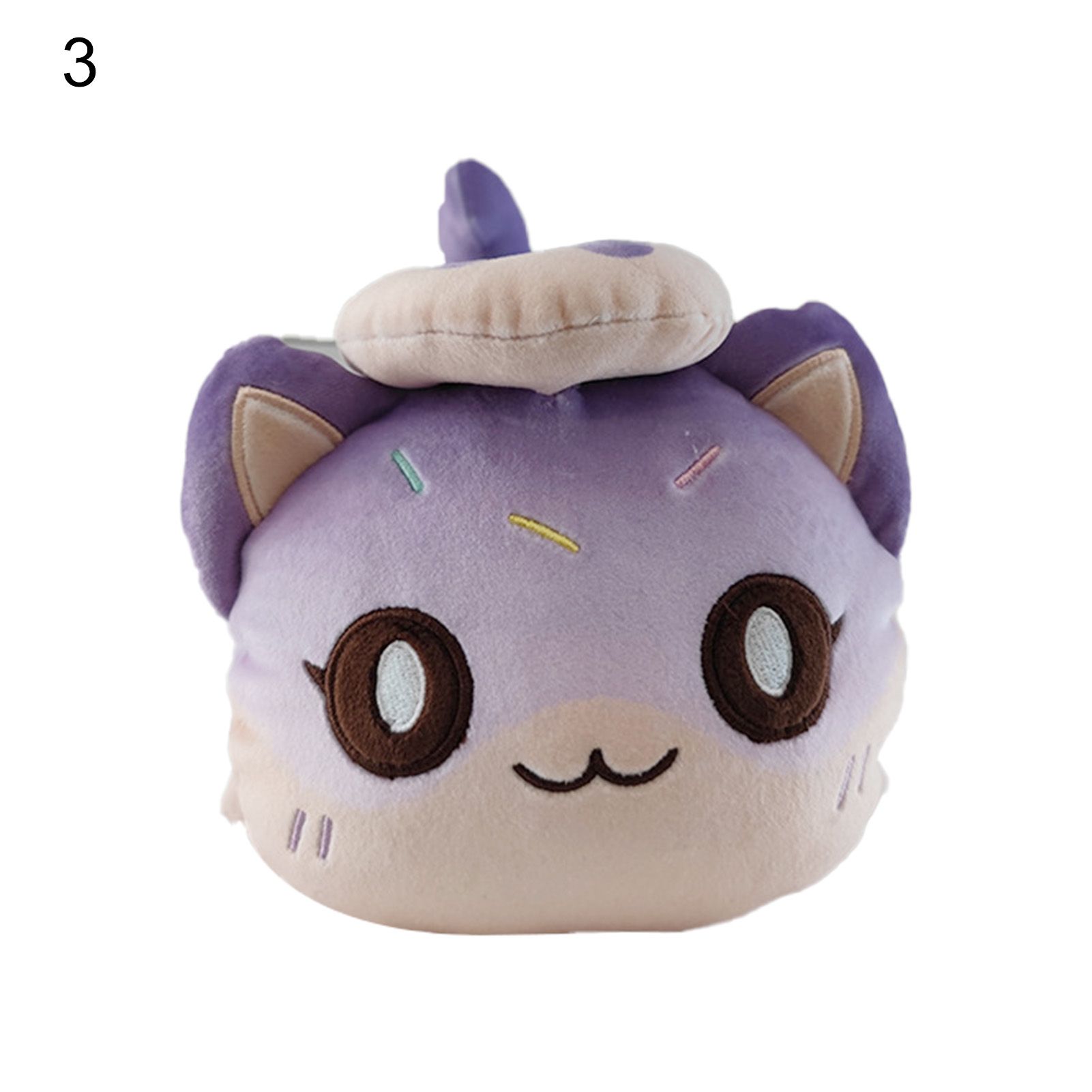 Cat Aphmau Plush Doll High Simulation Strong Flexibility Decorative Toy French Fries Burger Donut Taco Cola  Aphmau Cat  Plush Toy for Kids