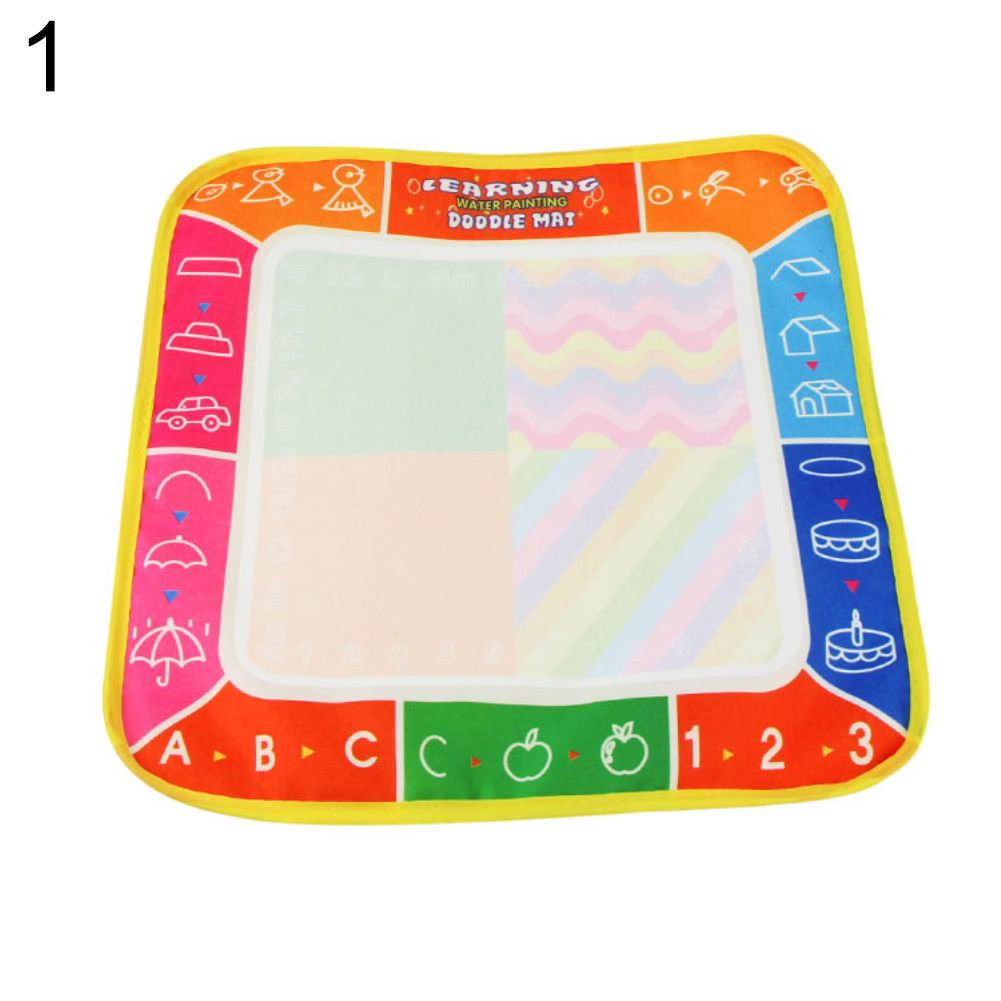 Kids Board Painting Doodle Magic Pen Writing Water Drawing Mat Education Gift
