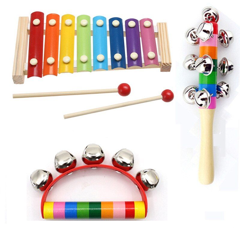 Music Instrument Toy Wooden Frame Style Xylophone Children Kids Musical Funny Toys Baby Educational Toys Gifts