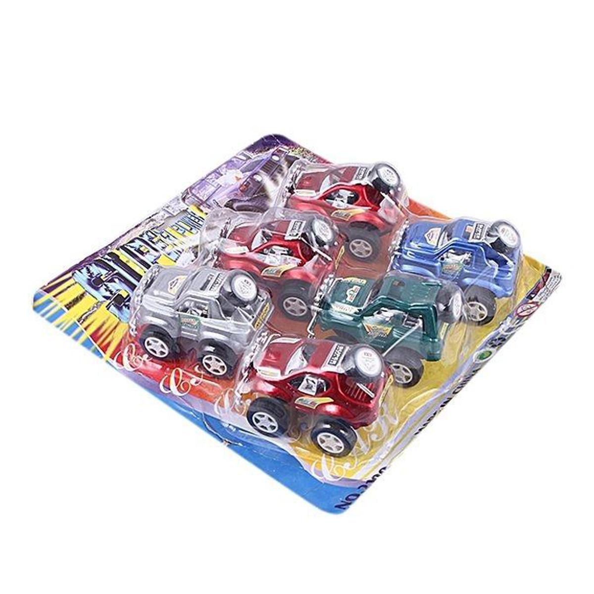 Plastic Car Set - Multi-Color