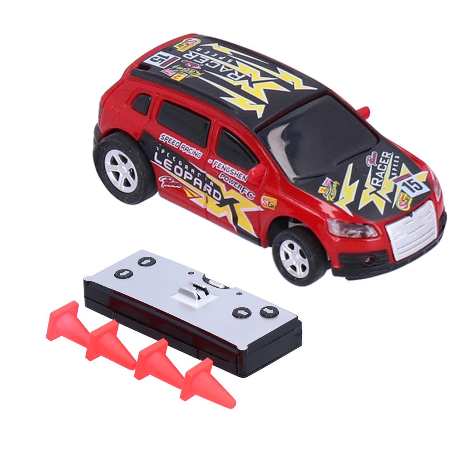 RC Car Portable Mini Remote Control Rechargeable 2.4G Electric Racing Model Toy Stunt Cars