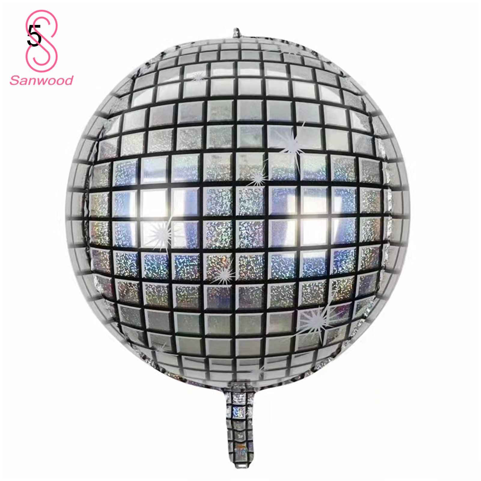 Holiday Balloon Glitter Bright-colored Self-sealing Balloon Decor