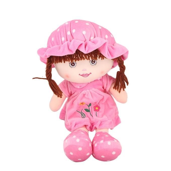 Cotton Baby Doll - Pink