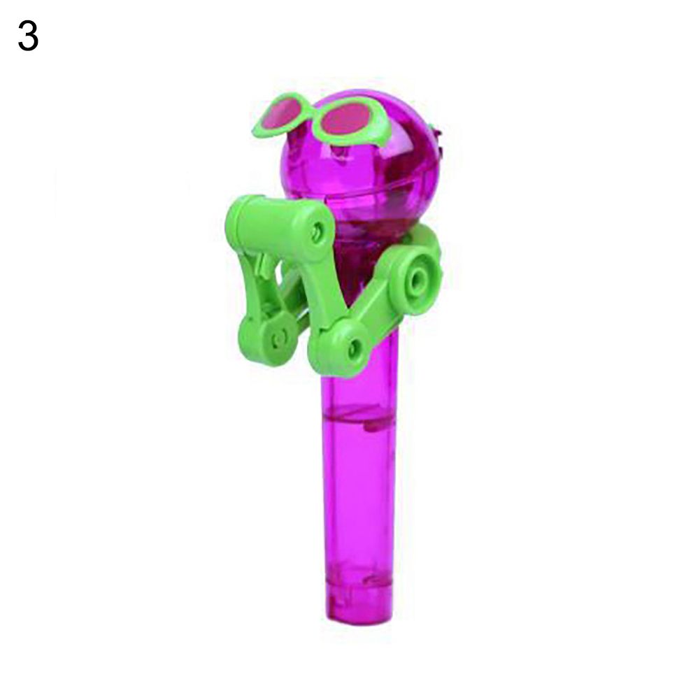Funny Kids Pig Robot Lollipop Toy Holder Decompression Reliever Christmas Gift