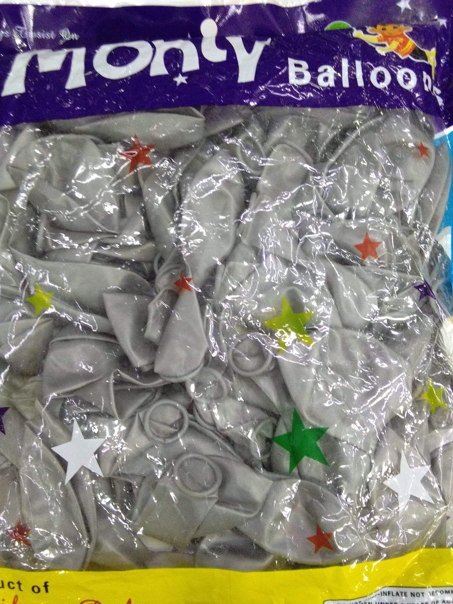 Monty Balloon  100 Pieces - Birthday Decoration