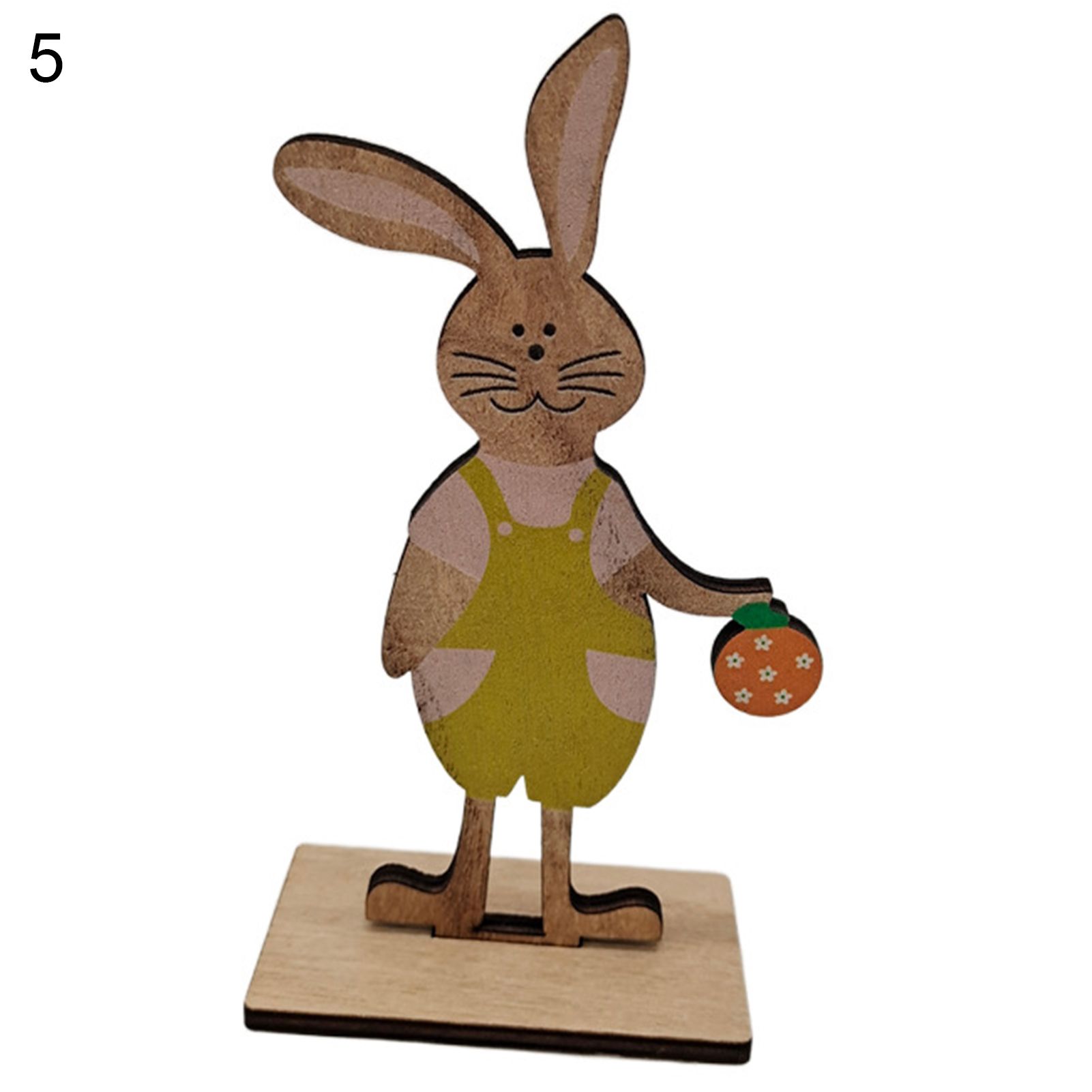 Easter Bunny Decoration Eye-catching Lovely Craft Gift Bunny Ornament
