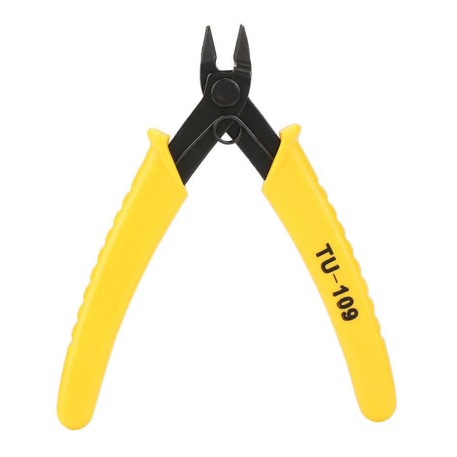 Nippers Wire Cutter 5in Electronic Diagonal Pliers Cable Side Cutting Tool