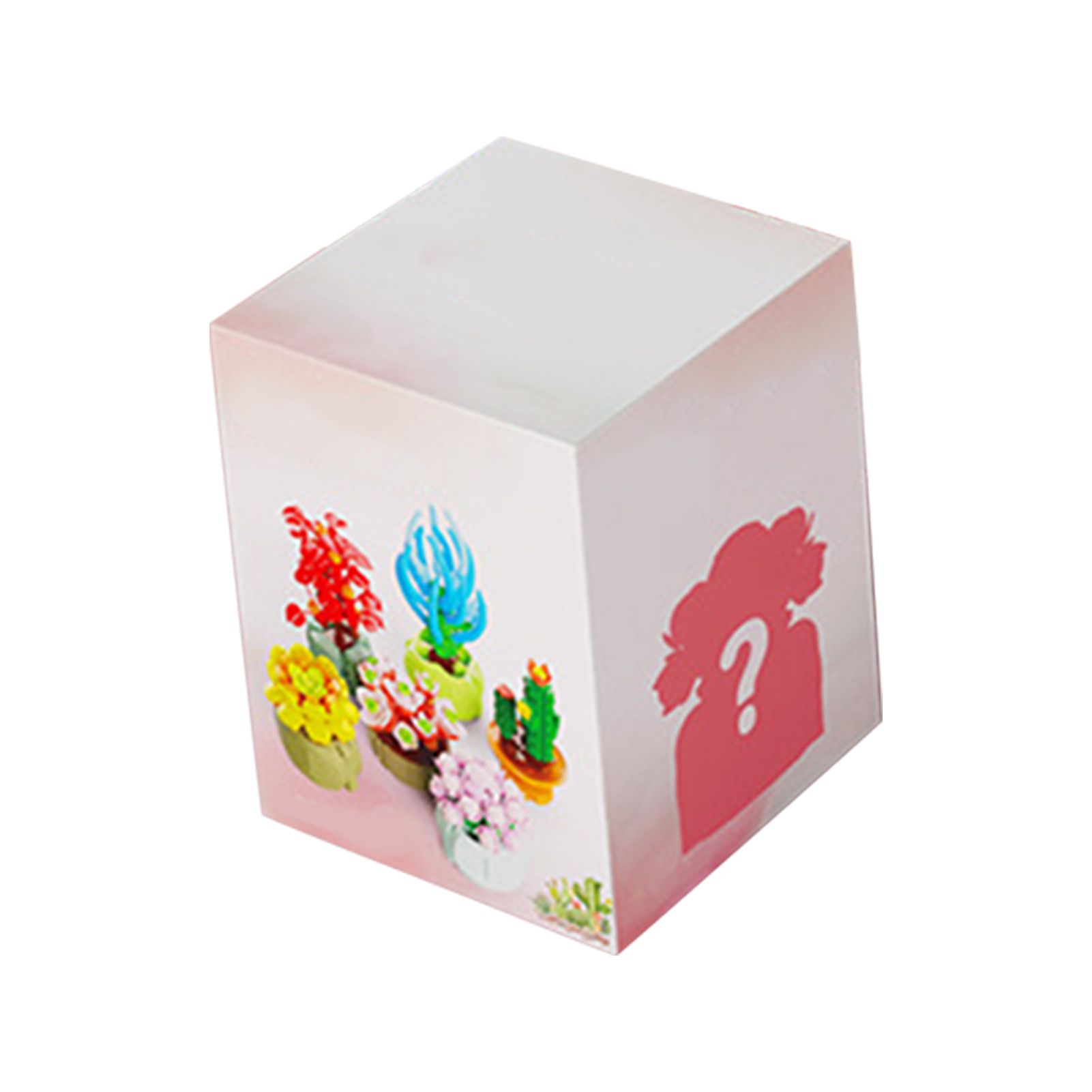 Childrenworld Succulents Box Attrtive Fleshy Potted Crry Ornaments